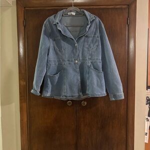 Revelation Indigo Denim Jacket Sz Large